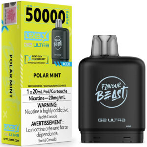 Level X G2 Ultra Pod - Flavour Beast: Polar Mint Iced (20mL)