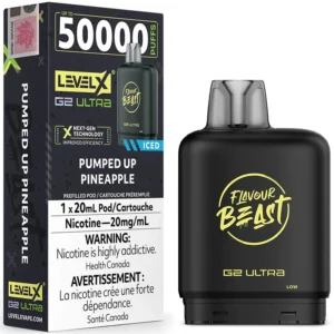 Level X G2 Ultra Pod - Flavour Beast: Pumped Up Pineapple Iced (20mL)