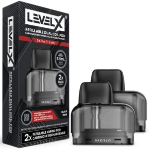 Level X Refillable Dual Coil Pods (2pk)