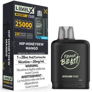 Level X Boost G2 Pod - Flavour Beast: Hip Honeydew Mango (20mL)