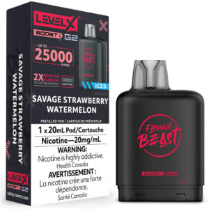 Level X Boost G2 Pod - Flavour Beast: Savage Strawberry (20mL)