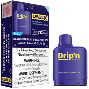 Level X Pod - Drip'n: Blackcurrant Pineapple Ice (14mL)