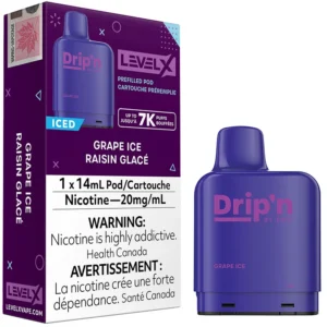 Level X Pod - Drip'n: Grape Ice (14mL)