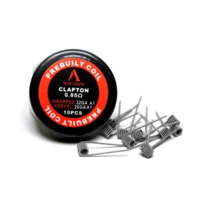 Pre-Built Clapton Kanthal Coils by Rofvape 26ga / 32ga