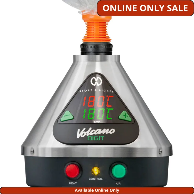 Digital Volcano Vaporizer with Easy Valve By Storz & Bickel