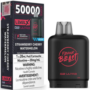 Level X G2 Ultra Pod - Flavour Beast: Strawberry Cherry Watermelon Iced (20mL)