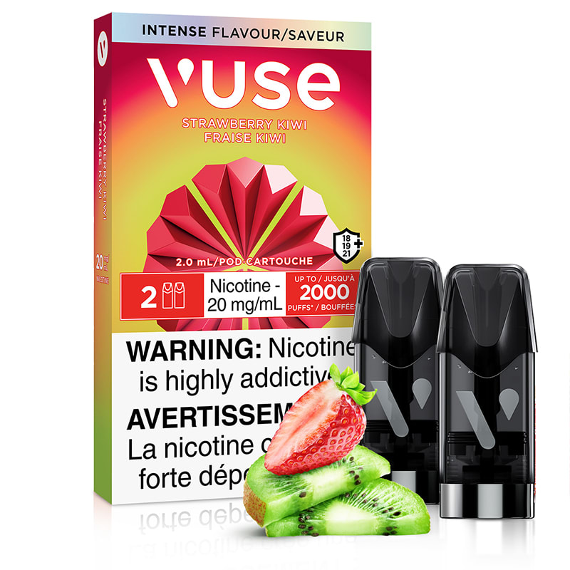 Vuse ePod 2.0 Pods: Strawberry Kiwi (2x 2mL)