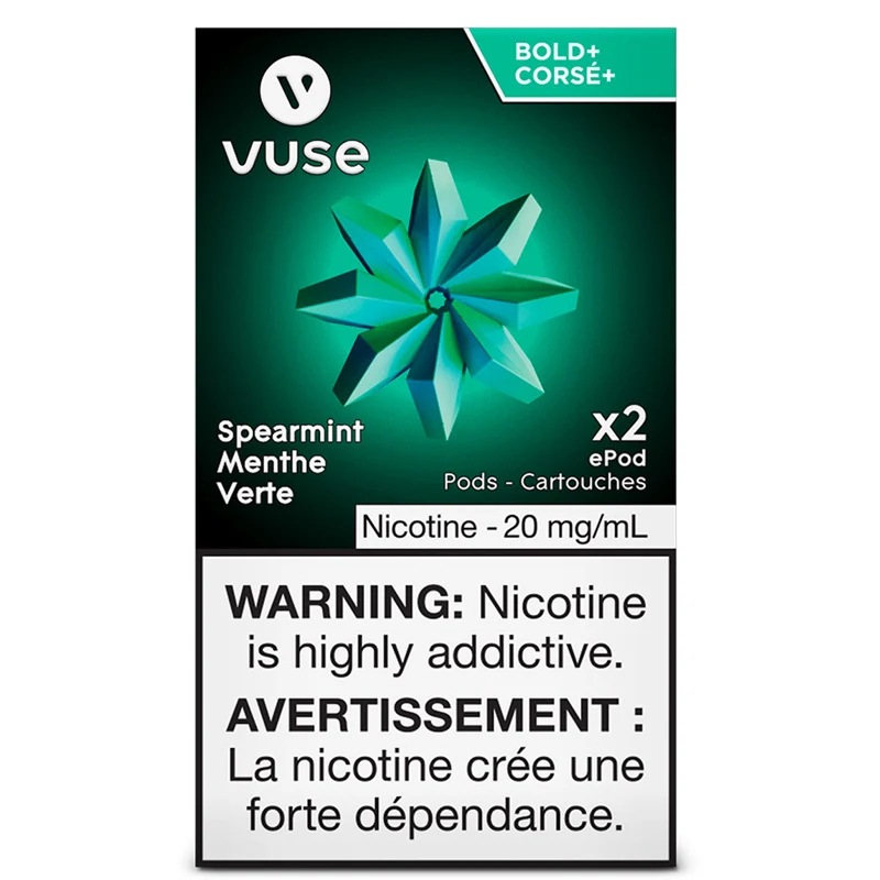 Vuse ePod 2.0 Pods: Fresh Spearmint (2x 2mL) - Image 2