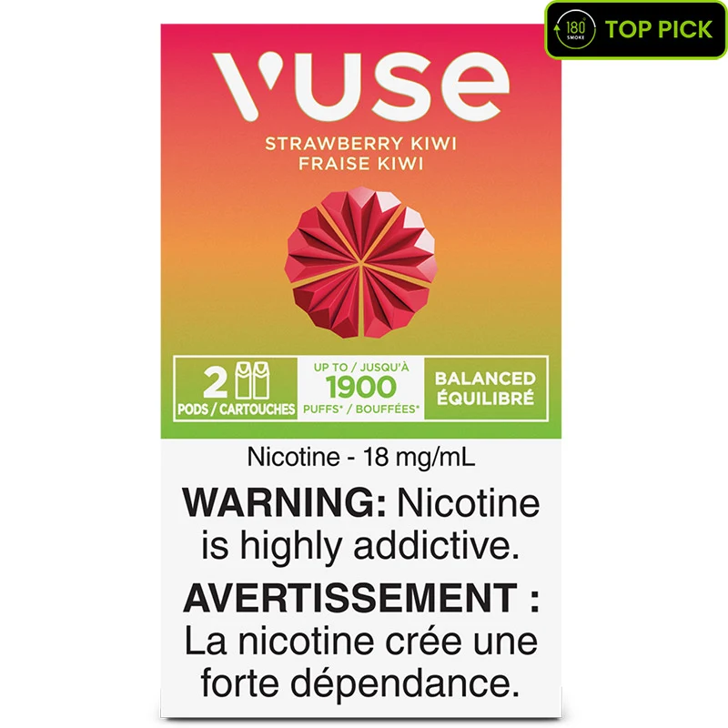 Vuse ePod 2.0 Pods: Strawberry Kiwi (2x 2mL) - Image 2