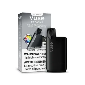Vuse Pro One Kit: Clear (Device & Pod)
