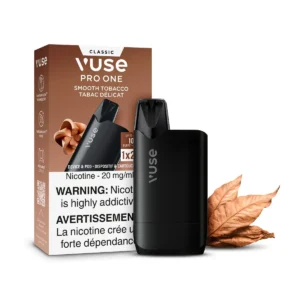 Vuse Pro One Kit: Smooth Tobacco (Device & Pod)