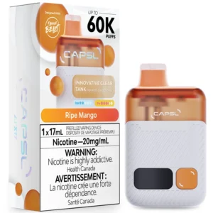 Flavour Beast CAPSL 60K Disposable Vape: Ripe Mango (17mL)