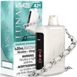 Kraze Luna Disposable Vape: Diamond Spearmint Ice (20mL)