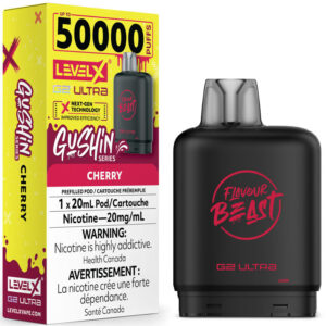 Level X G2 Ultra Pod - Flavour Beast Gushin Series: Cherry (20mL)