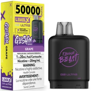 Level X G2 Ultra Pod - Flavour Beast Gushin Series: Grape (20mL)