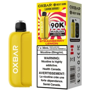 Oxbar x Rocky Vapor Maglink Pod: Strawberry Lemon (30mL)
