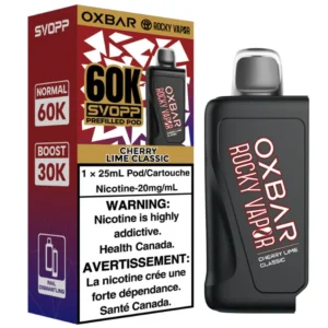 Oxbar x Rocky Vapor SVOPP 60K Pod: Cherry Lime Classic (25mL)