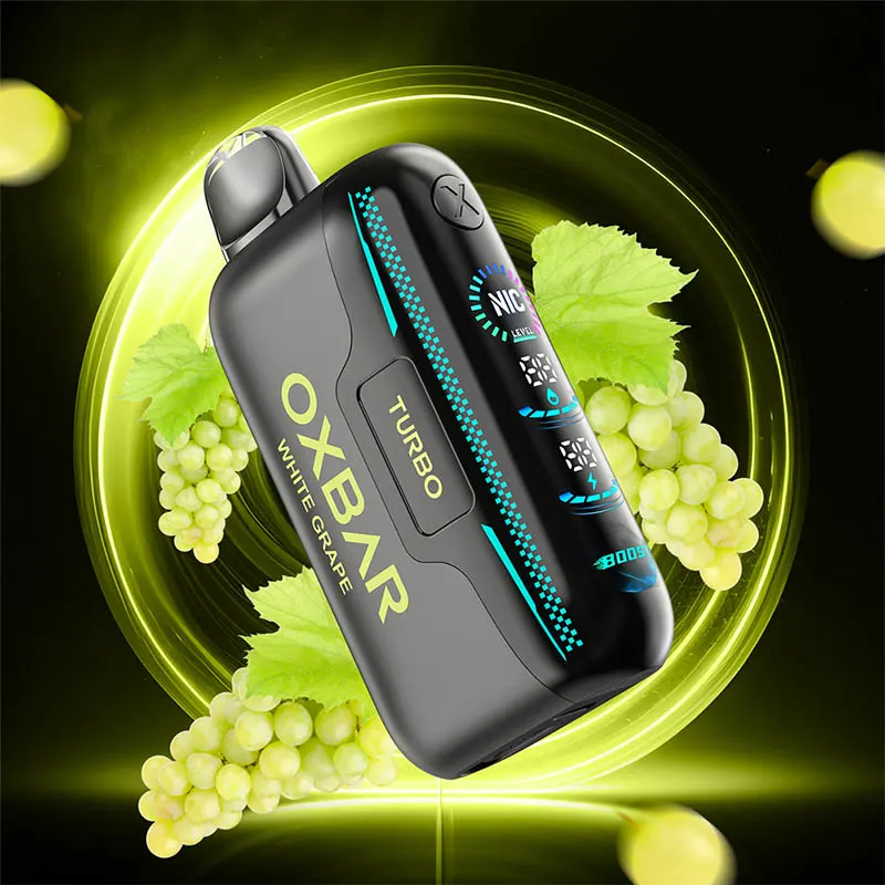 Oxbar x Rocky Vapor G42K Disposable Vape: White Grape (20mL) - Image 2