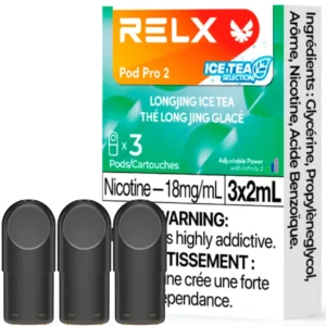 RELX Pod Pro 2: Longjing Ice Tea (3pk)