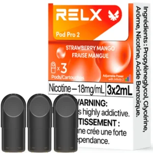 RELX Pod Pro 2: Strawberry Mango (3pk)