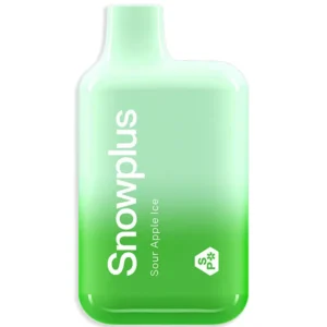 SnowPlus Gem Disposable Vape: Sour Apple Ice (1pk)
