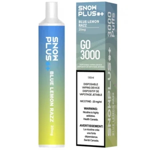 SnowPlus Go 3000 Disposable Vape: Blue Lemon Razz (1pk)
