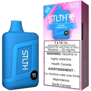 STLTH 8K Pro Disposable Vape: Blue Razz (1pk)