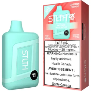 STLTH 8K Pro Disposable Vape: Arctic Mint (1pk)