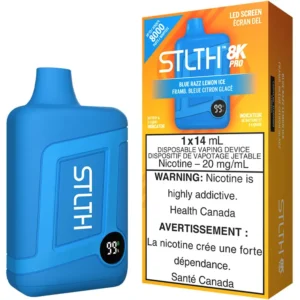STLTH 8K Pro Disposable Vape: Blue Razz Lemon Ice (1pk)
