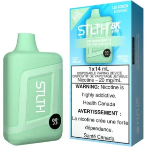 STLTH 8K Pro Disposable Vape: Kiwi Dragon Berry Ice (1pk)