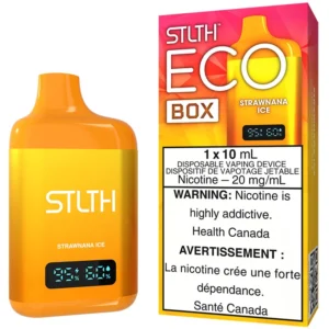 STLTH Eco Box Disposable Vape: Strawnana Ice (10mL)