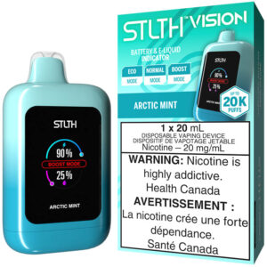 STLTH Vision Disposable Vape: Arctic Mint (20mL)