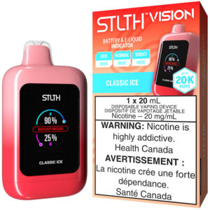 STLTH Vision Disposable Vape: Classic Ice (20mL)