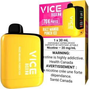 Vice Box 2 Disposable Vape: Razz Mango Punch Ice (30mL)