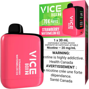Vice Box 2 Disposable Vape: Strawberry Watermelon Ice (30mL)
