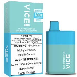 Vice Box Disposable Vape: Blue Raspberry Ice (1pk)