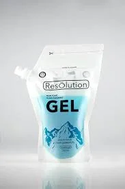 Resolution non toxic glass cleaning gel